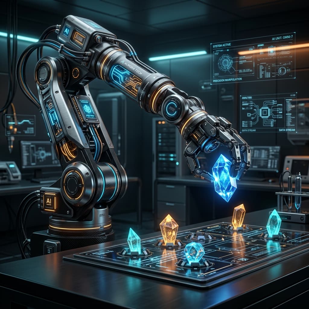 AI Based Vision Controlled Robotic Arm